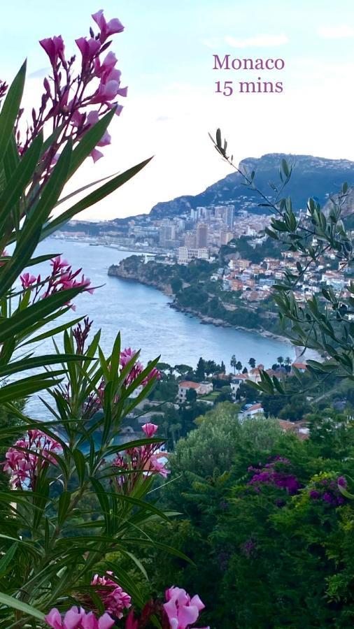 Studio Menton Proche Mer Climatise Wifi Εξωτερικό φωτογραφία